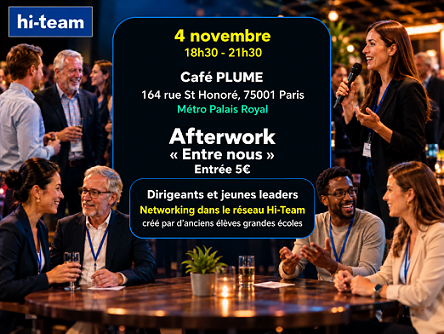 Afterwork 4 Hi-Team à Paris Afterwork 4 Hi-Team à Paris